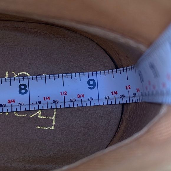 Franco Sarto Winston Brown Suede Wedge Heel Ankle Boot. - Picture 7 of 12